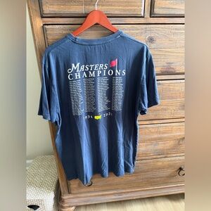 Masters Navy Blue Short Sleeve Tee